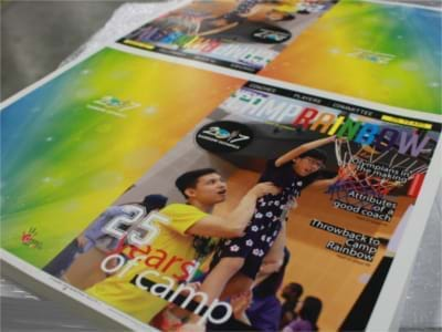 Printing Sponsorship for Camp Rainbow 2017